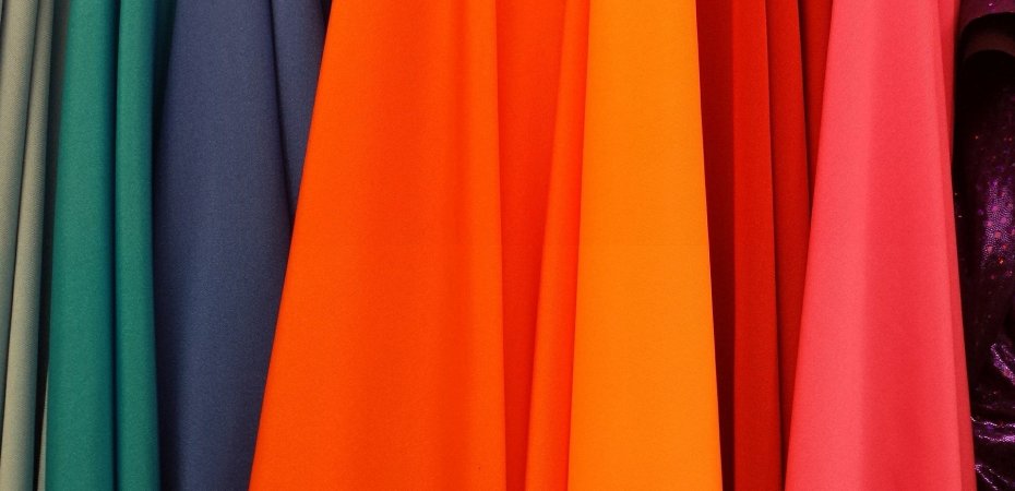 Colorful fabrics image