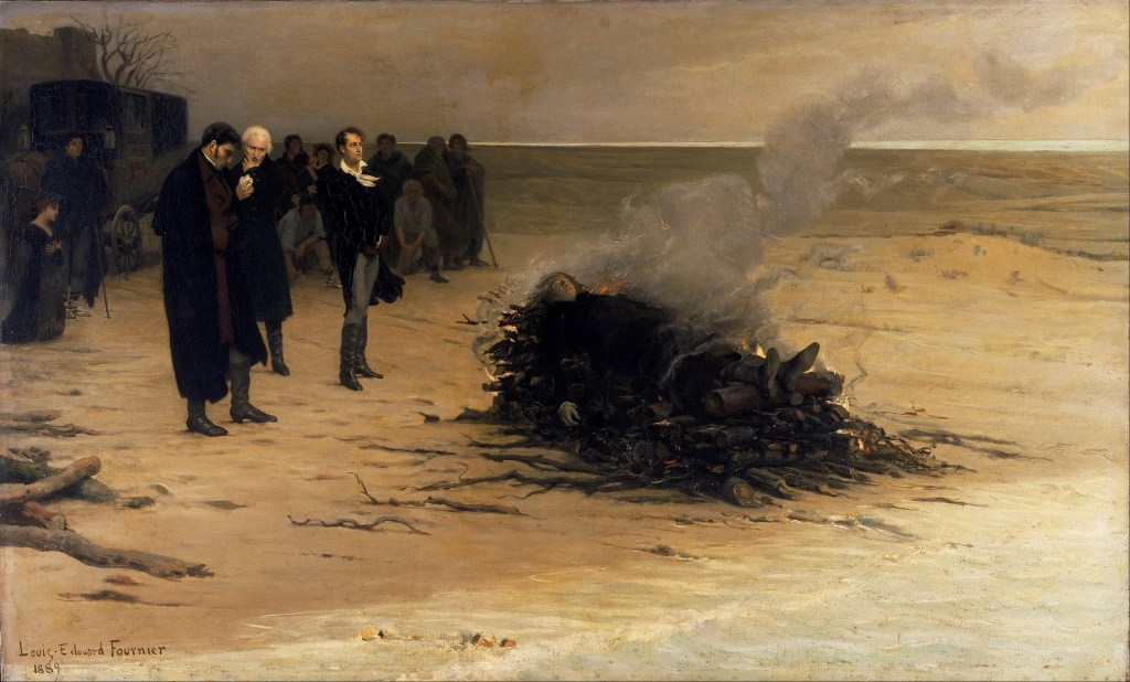 Funeral of Shelley